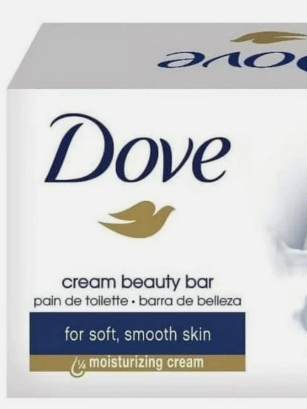 12 Pack - Dove Cream Beauty Bar Travel Size 0.88 oz – Moisturizing White Soap - Picture 2 of 4